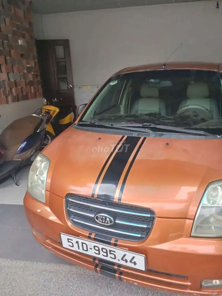 KIA Morning 2005 автомат оранжевый 4 места
