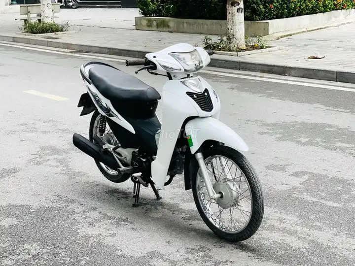 Wave 50cc белый, LED, новый, пробег 2500 км