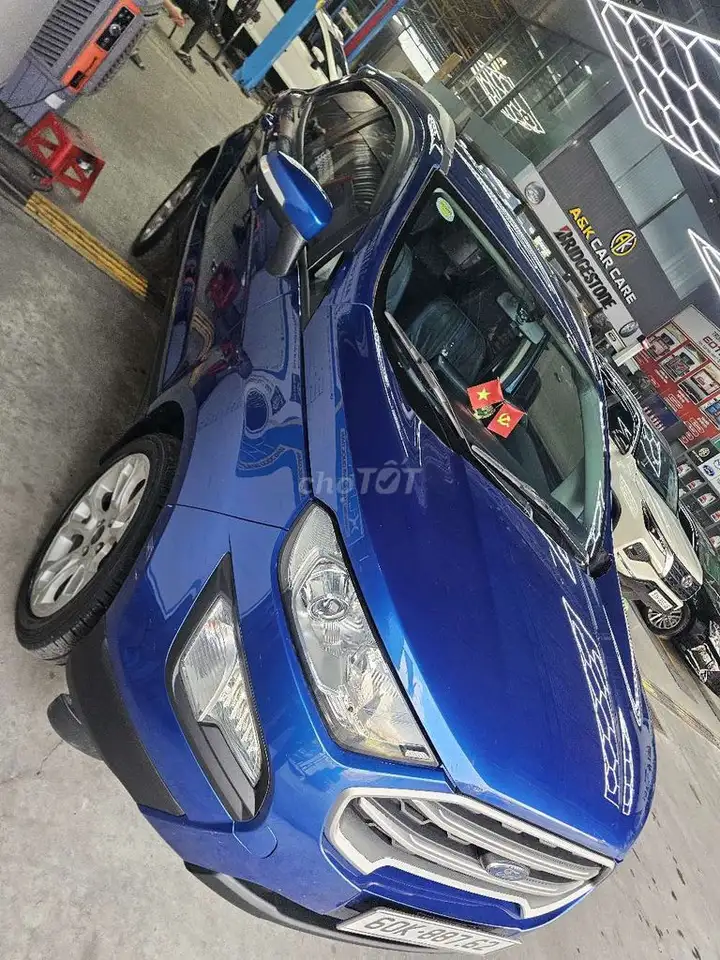Ford Ecosport 2018 автомат 120000 км синий