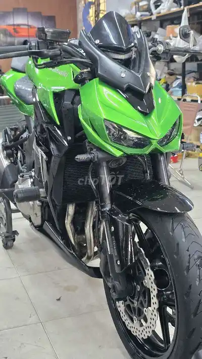 Kawasaki Z1000 2015 Зеленый