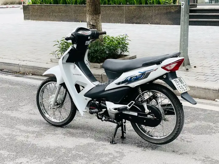 Wave 50cc белый, LED, новый, пробег 2500 км