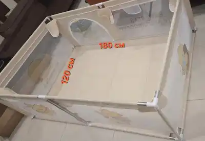 Детский манеж 120×180 и качалка-велосипед 6 в 1