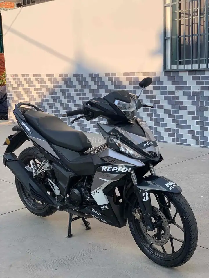Honda Winner V1, черно-серебристый, спец. версия