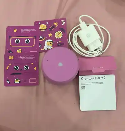 Яндекс Станция Лайт 2 Mini (розовая)