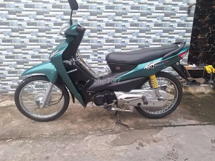 Honda Wave A синий, полуавтомат