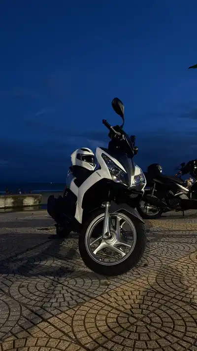 Honda Air Blade 125 (2013), белый перламутр