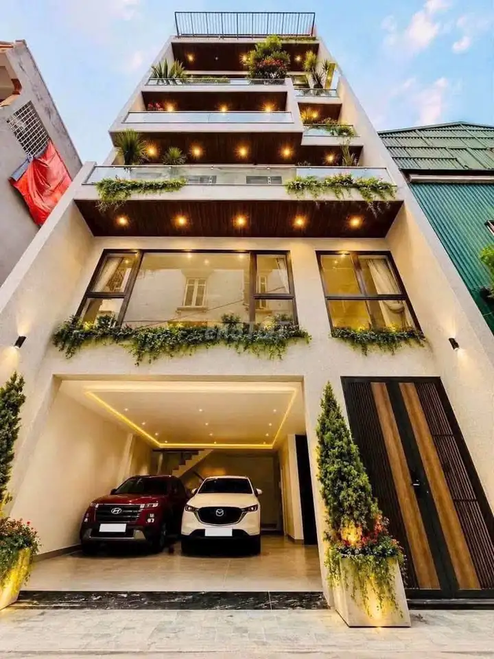 Bán nhà Nguyễn Sơn 7 tầng thang máy, mặt tiền 7.6m, khu Hàng Không