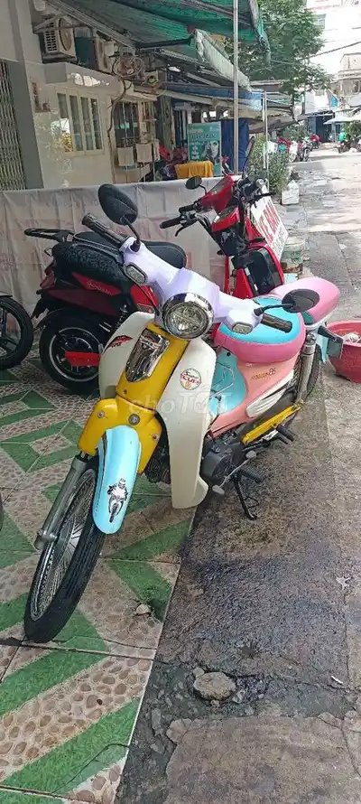 Разноцветный Super Cub, документы по доверенности