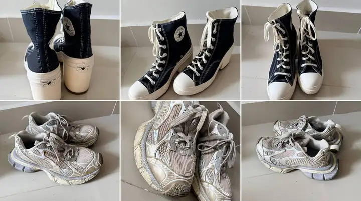 Кроссовки New Balance, Alexander McQueen, Adidas, Converse, Balenciaga