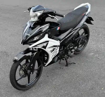Yamaha Exciter 135 2014 черно-белый