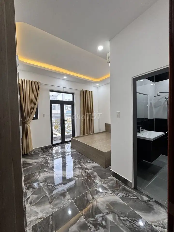 Дом ул. Ле Ван Куой, БХХА, Биньтан, 5 этажей, 60м²