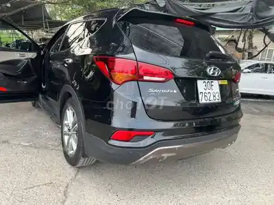 Hyundai Santafe 2018, полностью бензиновый, 2-осный, 70000 км, черный