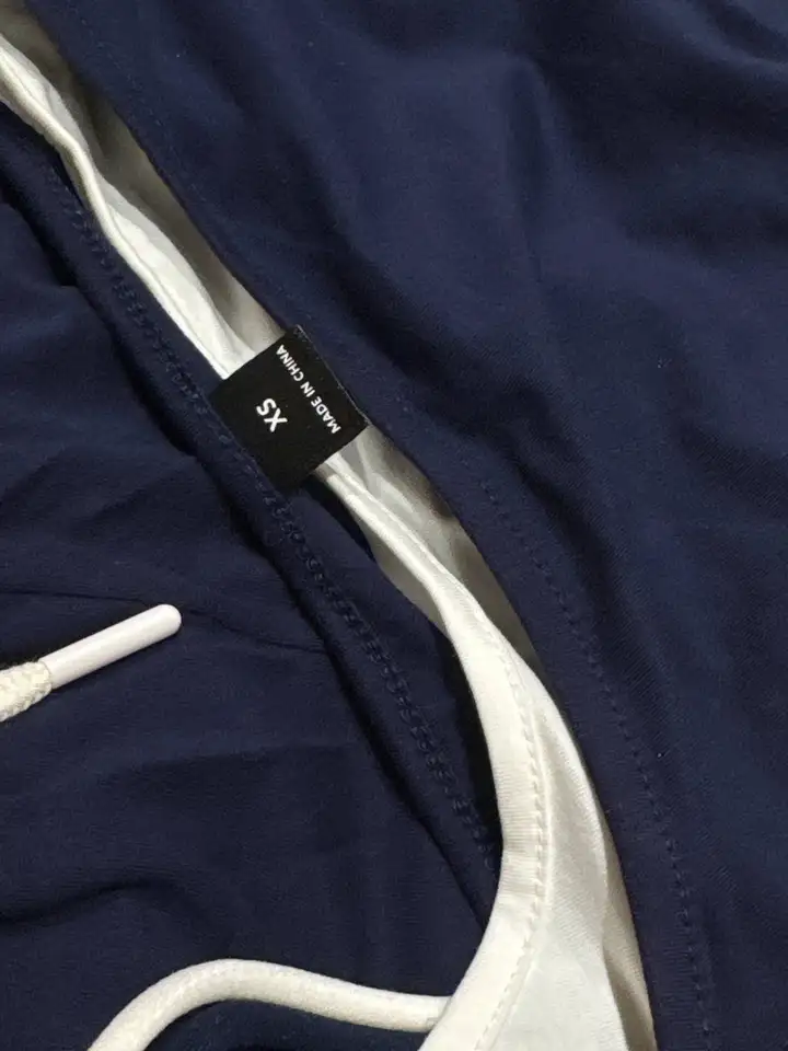 Спортивный костюм топ и штаны XS Navy Blue