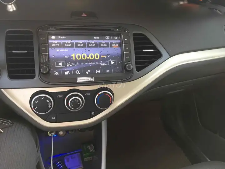 Kia Morning 2017 красный 5 мест