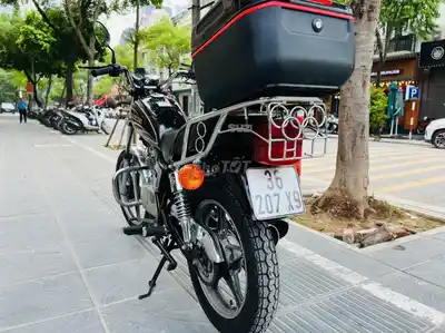 Suzuki GN125 черная, оригинальный механический байк