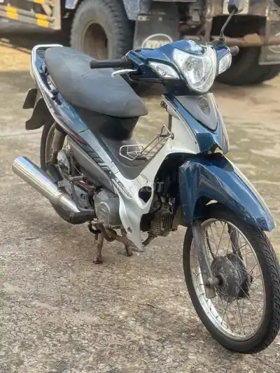Мопед SYM Elegant 100cc сине-серебристый