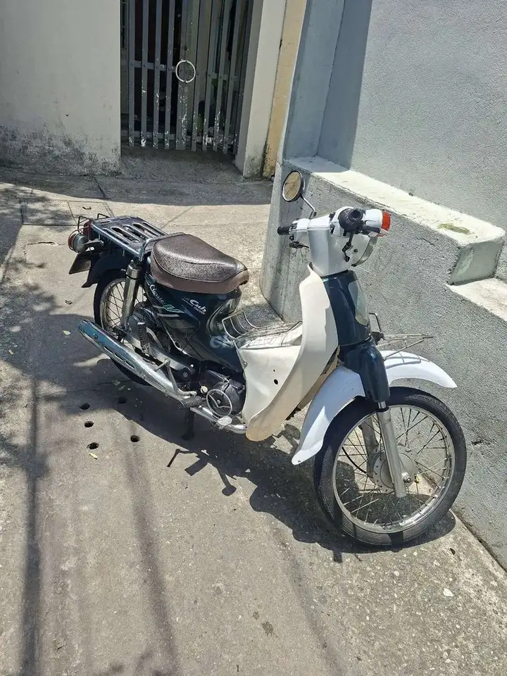 Honda Cub Viet Thai 50cc бело-синий