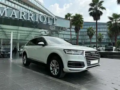 Audi Q7 2016 3.0 TFSI белый 160 000 км