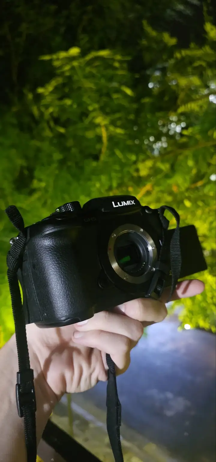 Видеокамера Panasonic Lumix GH5 с объективами