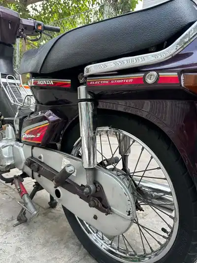 Honda Dream 2002 100cc коричневый пробег 59000 км номер Хошимина