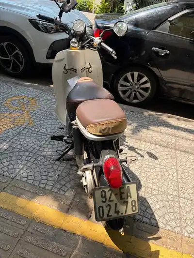 Honda Cub 50cc Бело-синий 9584 км