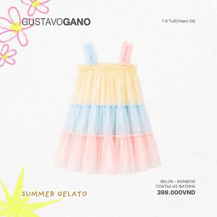 Summer Gelato Collection детская одежда