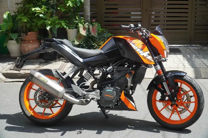 KTM Duke 200 2021, мало пробег