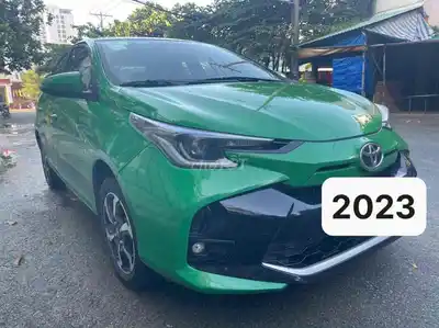 Toyota Vios E 2023, синий этаж, номер 108 000 км