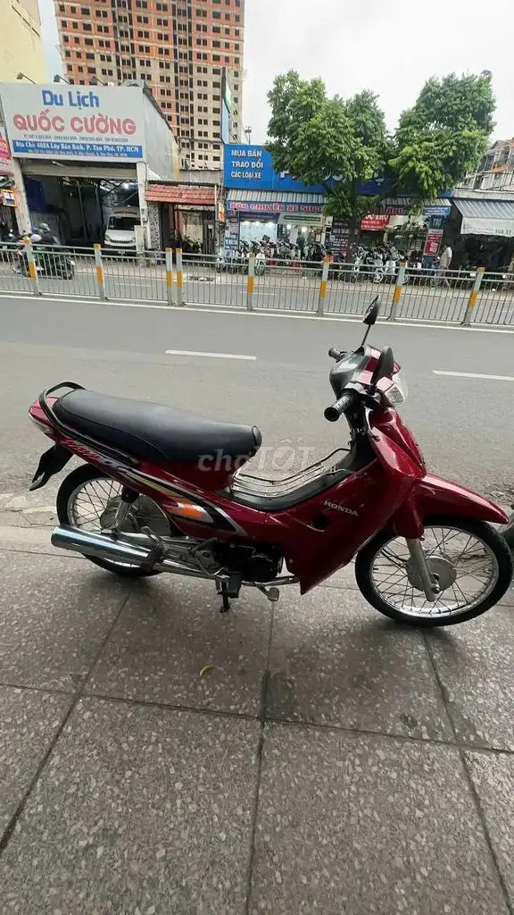 Honda Wave Alpha 2002, красная, механика