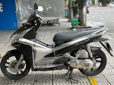 Honda Air Blade 2011 черно-серебристый