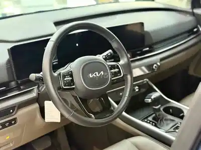 🚘 Роскошный синий Kia Carnival 2024 2.2D — суперсерфинг