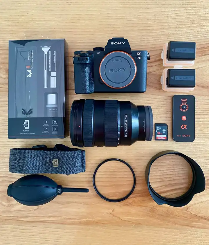 Камера Sony A7M2 + объектив Sony FE 24-105mm F4 G OSS