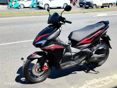 HONDA AIR BLADE 2017 матовый чёрный