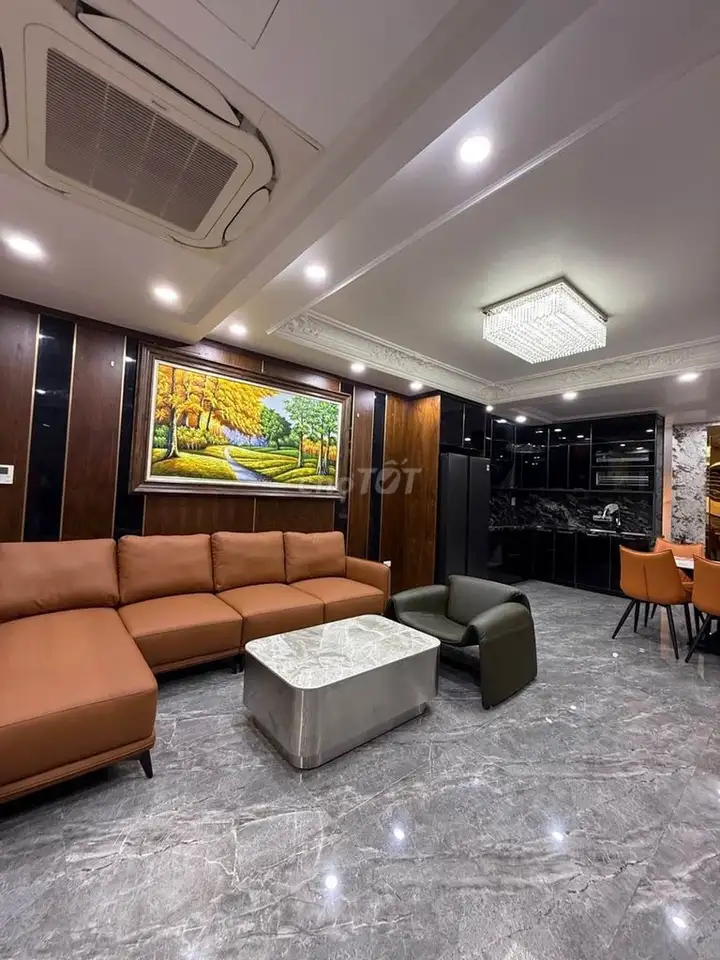 Bán nhà 55m² Gia Thụy, Long Biên - có gara, thang máy, full nội thất