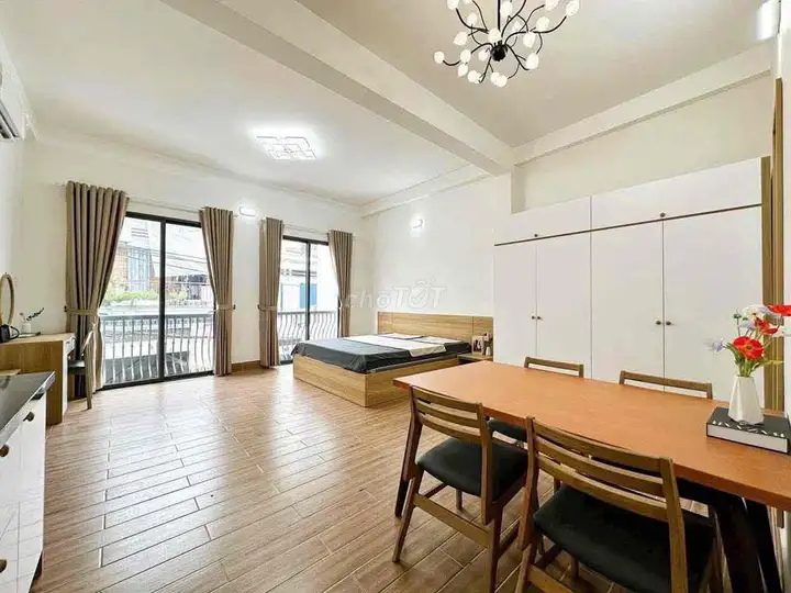 Аренда мини-квартиры 50 м², полная меблировка, район Ба Хат, 10-й район