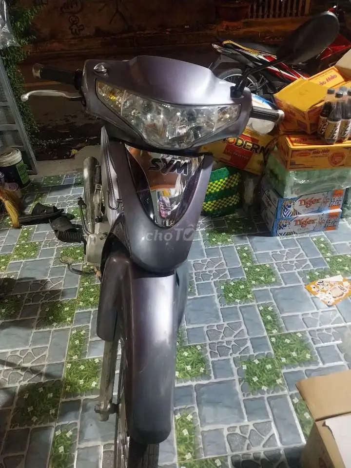 SYM Angel 100 серая, механика