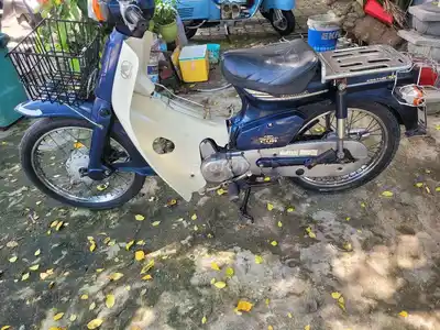 Honda Custom 70 1996 Сине-белый