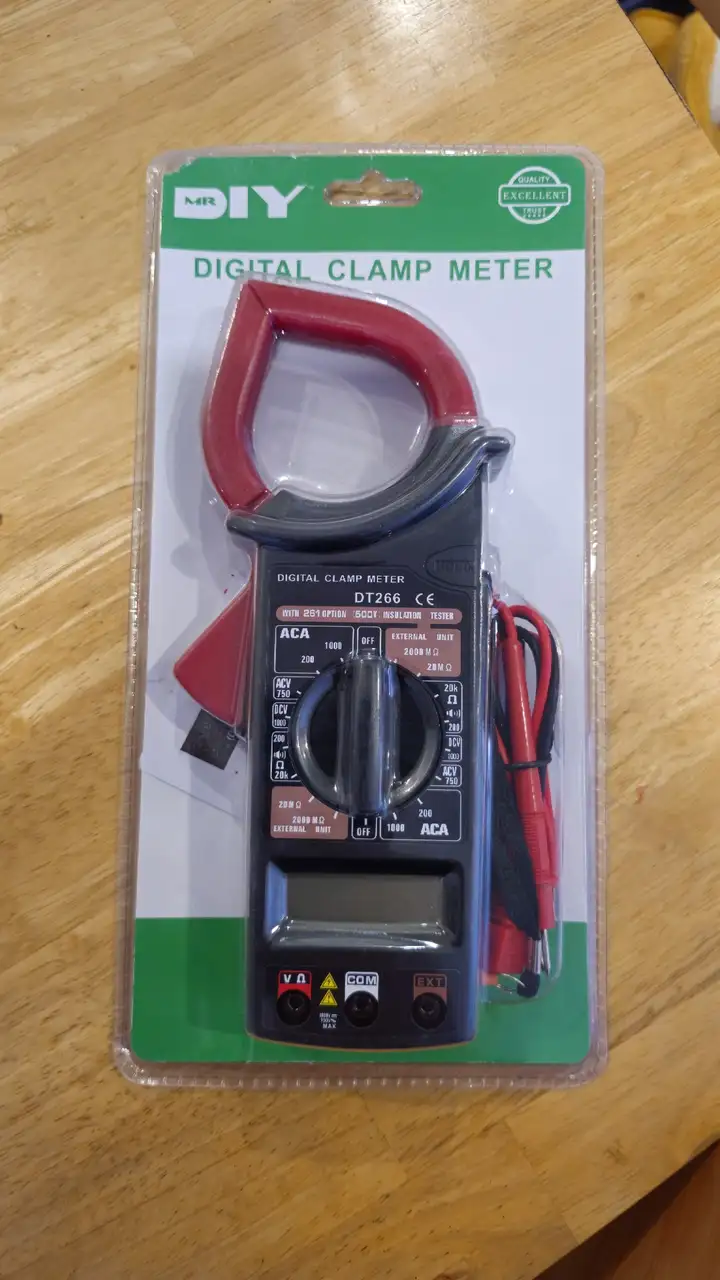 Цифровые токоизмерительные клещи DT266 MR.DIY