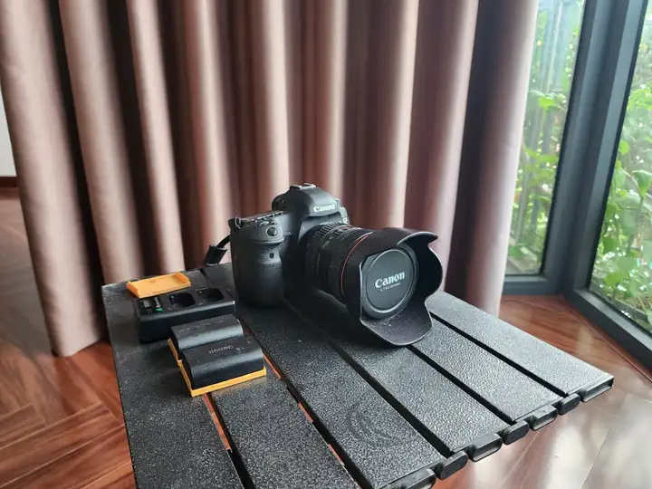 Canon EOS 5D Mark III с объективом 24-105