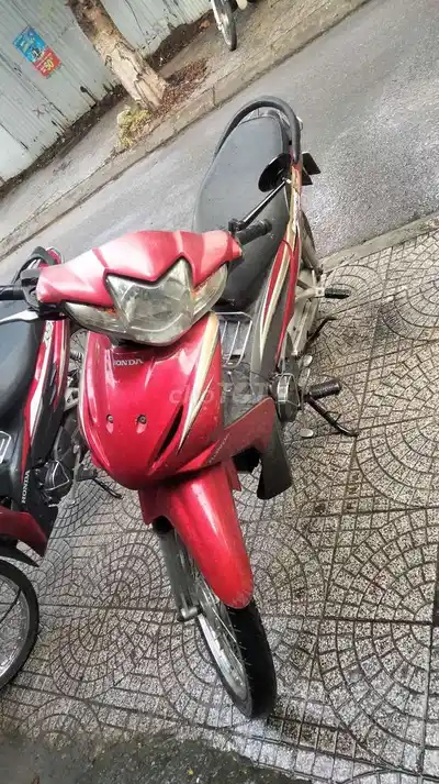 Honda Wave, красный