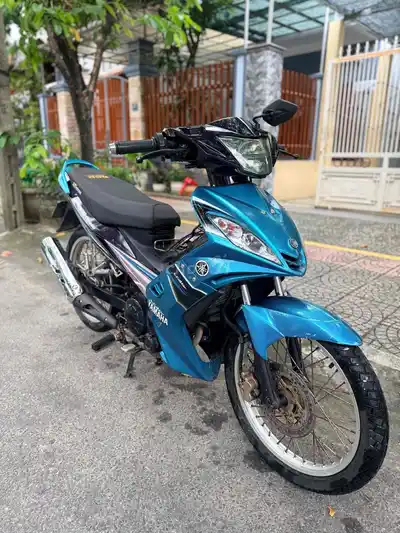 Yamaha Exciter 135 с обвесом под 2010 год, сине-черный