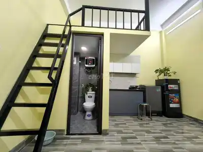 Комната с антресолью и мебелью на улице Данг Ланг, Донгда