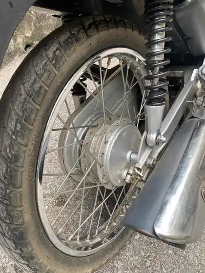 Honda Wave Alpha 50cc 2024 черный малопользованный в новом состоянии
