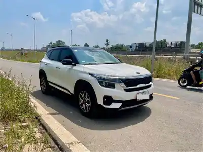 Kia Seltos Luxury 1.4 Turbo 2021 Белый 85000 км