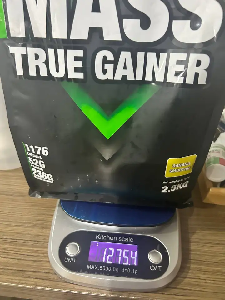 Гейнер MASS True Gainer, банановый смузи