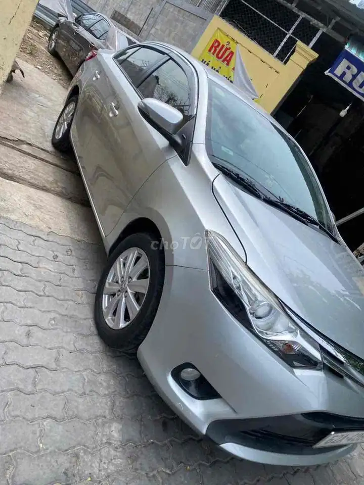 Toyota Vios G 2017, серебристый, 132 333 км