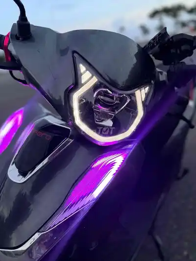 Detech Espero Velia 50cc 2026 – Пробег 560км – Тюнинг LED