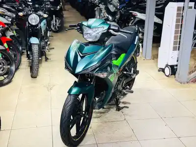 Мотоцикл Yamaha Exciter 150 RC, зелёный хаки, отличное состояние