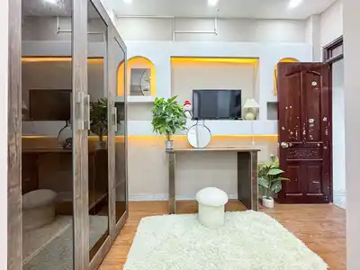 1-комнатная с отдельной кухней, 100% новая, у политеха, UEH, Хоа Сен, студенческая цена