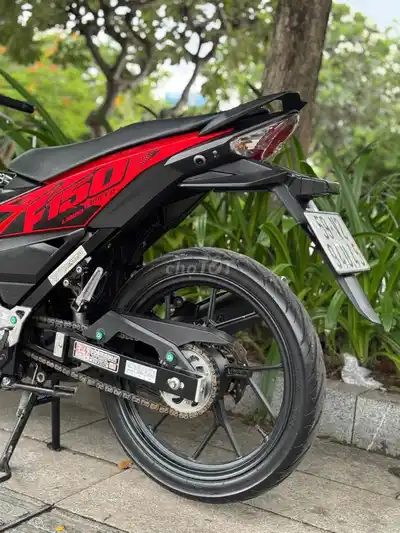 Satria 150 Fi 2019 Красно-Черный Индонезия с гос.номером